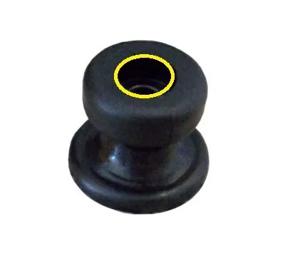 Napínací kolík (třmen) k plachtě, plastový - kulatá díra d=25 x v = 20 mm Autentický