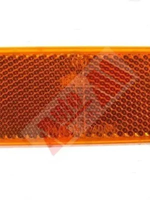 Odrazka obdélníková oranžová 90x40 mm samolepící Must-Have