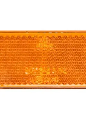 Odrazka obdélníková oranžová 96x42 mm samolepící Finální Výprodej