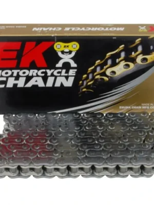 Motocyklový řetěz EK Enuma Chain EK520 ZZZ 120 článků ZLATÝ Rychlé Dodání