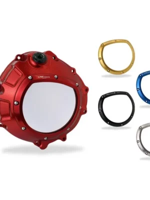 Hit Sezóny Kryt spojky CNC Racing pro BMW S1000 RR BICOLOR červená
