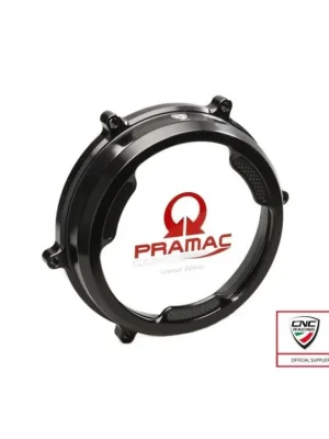 Kryt spojky transparentní - olejová lázeň CNC RACING pro Ducati Panigale PRAMAC EDICE Výprodej
