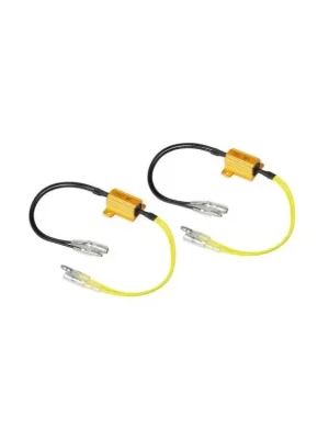 Odpory pro LED blinkry 6 Ohm 25 W, 2 kusy, s rochlospojkou Jen Po Omezenou Doba