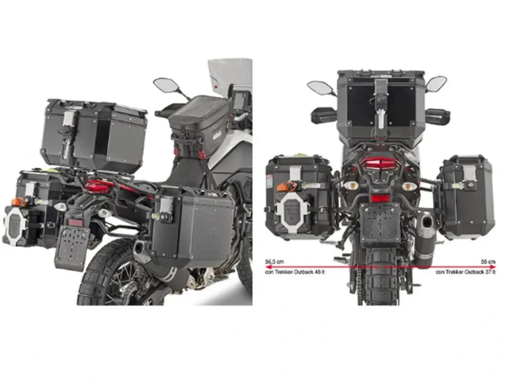 Cenový Hit Kappa KLO2145CAM držáky bočních kufrů pro KL ONE-FIT pro MONOKEY CAM-SIDE configuration pr