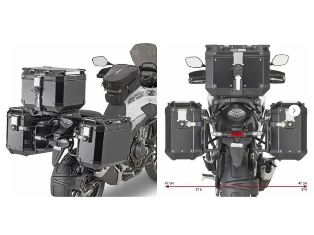 Kappa KLO1171CAM držáky bočních kufrů pro KL ONE-FIT pro MONOKEY CAM-SIDE configuration pr Doprava Zdarma