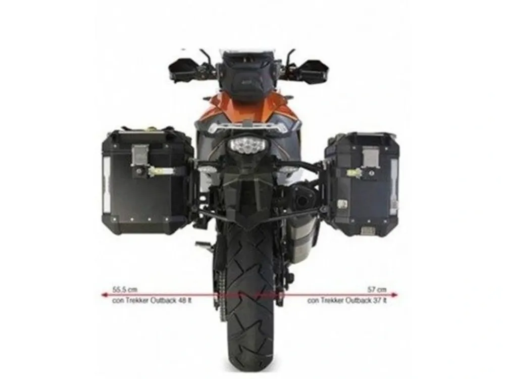 Kappa KL7705CAM držáky bočních kufrů pro MONOKEY CAM-SIDE pro KTM 1050 Adventure 15-16 / 1 Zlevněný