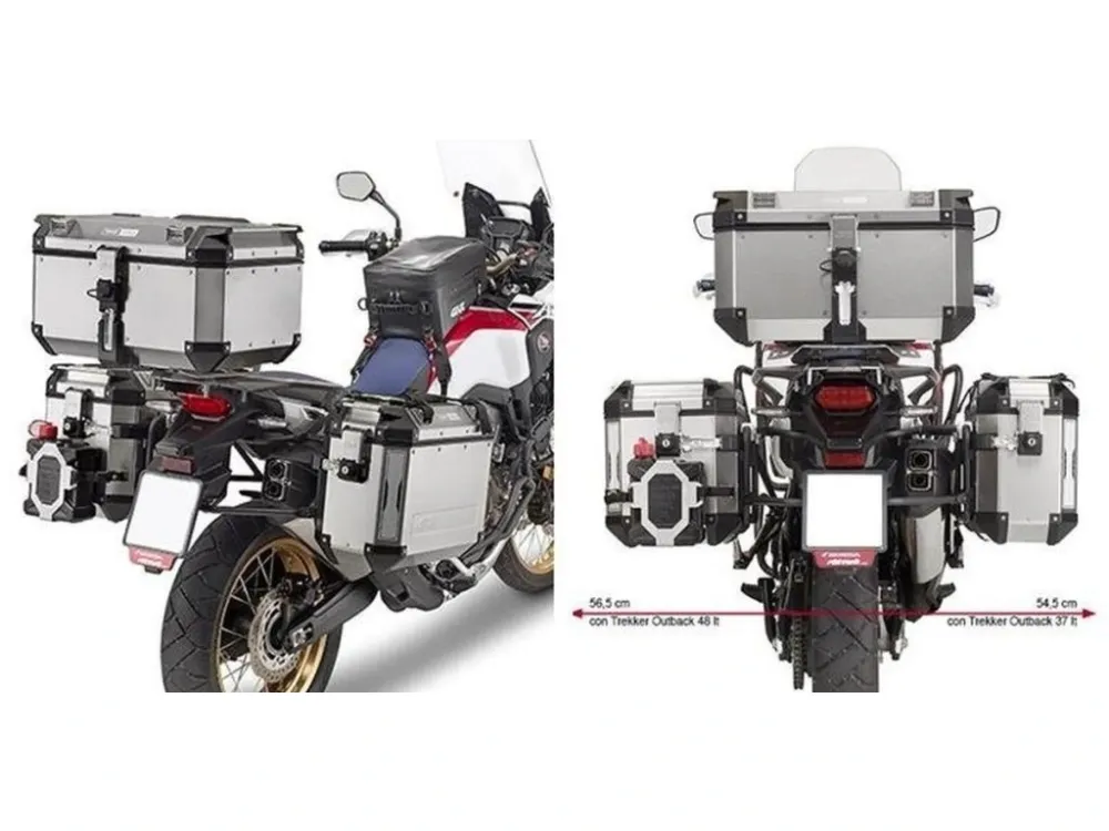 Nejlepší Cena Kappa KL1144CAM držáky bočních kufrů pro MONOKEY CAM-SIDE pro HONDA CRF1000L Africa Twin 1