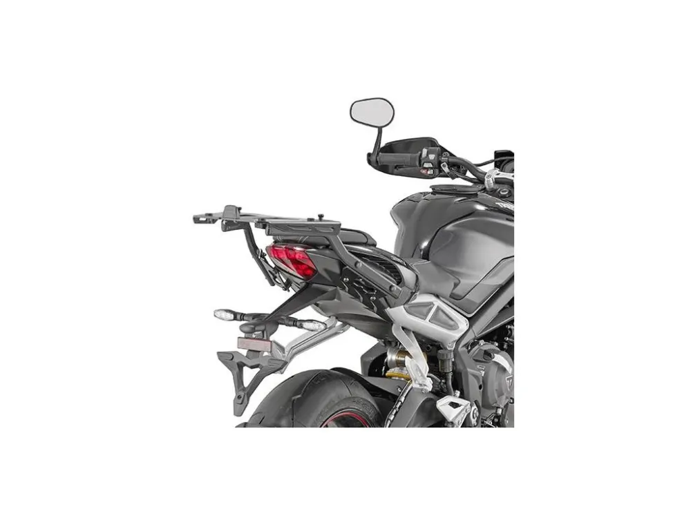 Bezpečná Platba Kappa KZ6412 Nosič zadního kufru kufry MONOKEY nebo MONOLOCK TRIUMPH Street Triple 765 (17