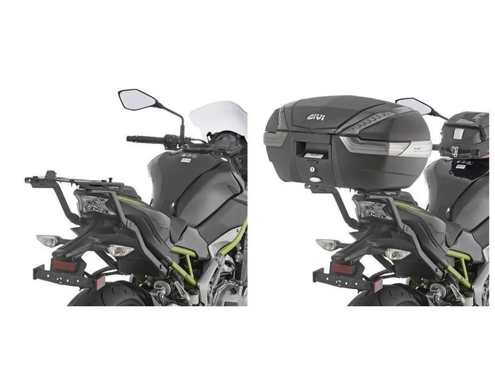 Omezená Nabídka Kappa KZ4118 Nosič zadního kufru kufry MONOKEY nebo MONOLOCK KAWASAKI Z 900 (17-19)