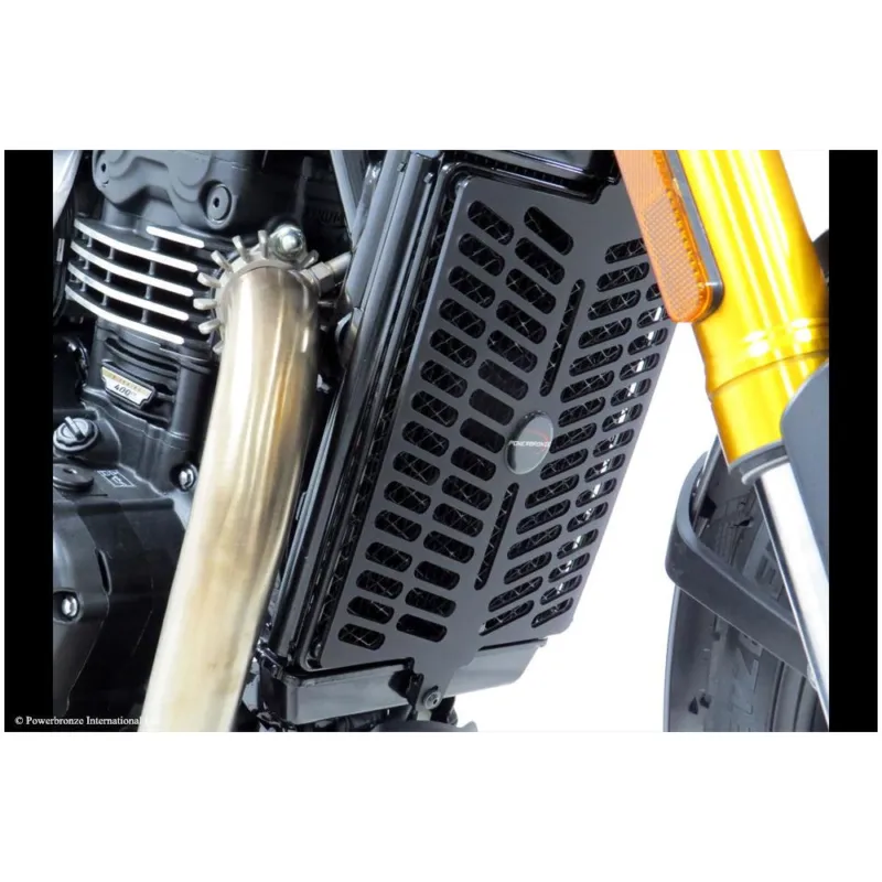 Doprava Zdarma Triumph Scrambler 400 X, Speed 400 24-26, Scrambler 400 XC 25-26 Kryt chladiče Powerbronze - plast