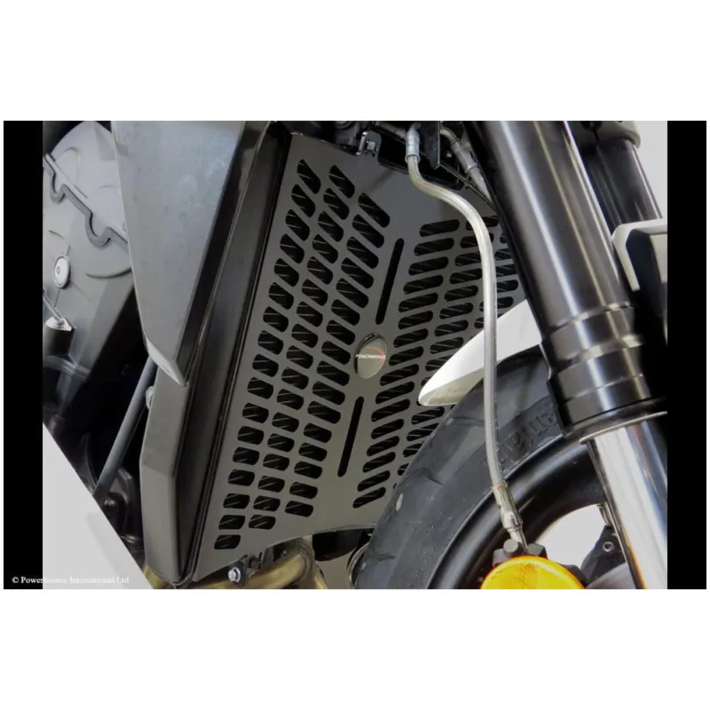Zlevněný Triumph Street Triple R, Street Triple RS, Street Triple Moto2 23-26, Street Triple RX 25-26 Kryt chladiče Powerbronze - plast