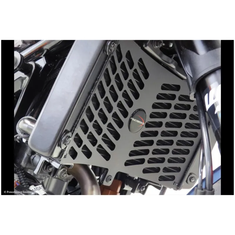 Rychlé Dodání Husqvarna Svartpilen 401, Vitpilen 401, Vitpilen 125 24-26, Svartpilen 125 25-26 Kryt chladiče Powerbronze - plast