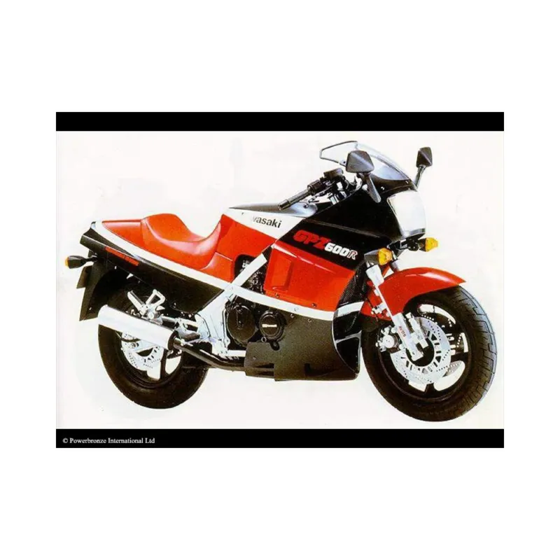 Kawasaki GPZ 600R 86-89 Plexi Standard Značkový