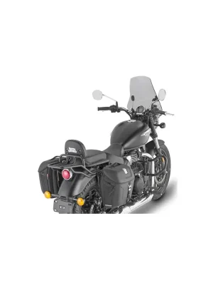 Bezpečná Platba TMT9053 trubkový držák brašen pro Royal Enfield Meteor 350 (21-26) - systém MULTILOCK, pro MT501