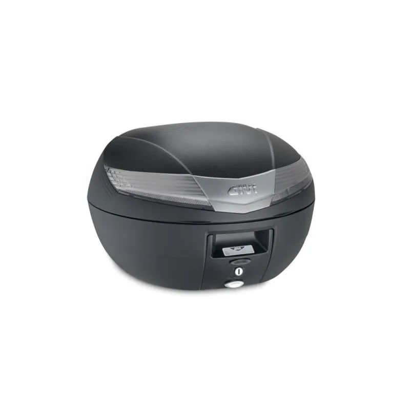 V40NT kufr GIVI černý s čirými odrazkami (Monokey), objem 40 ltr. Aktuální