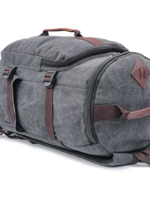 Vintage tailbag na motocykl Memphis, 30L, šedý, textilní Nízká Cena