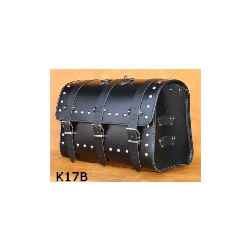 Kožený moto kufr K17, 44L, 48x33x28cm Horká Nabídka