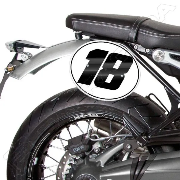 Rychlé Dodání BMW R nineT (14-) - Tabulky na čísla Barracuda | HZmoto - vše pro motorkáře a jejich stroje