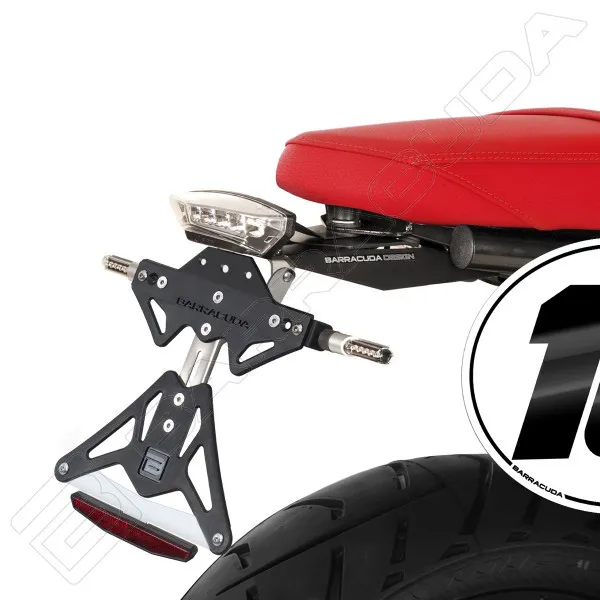 BMW R nineT (17-20) - sklopný držák SPZ "STREET" Barracuda | HZmoto - vše pro motorkáře a jejich stroje Akční Nabídka