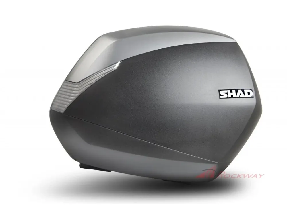 Boční kufry s barevným krytem SHAD SH36 nový titan (pár) se zámkem PREMIUM- 5A Akční Nabídka