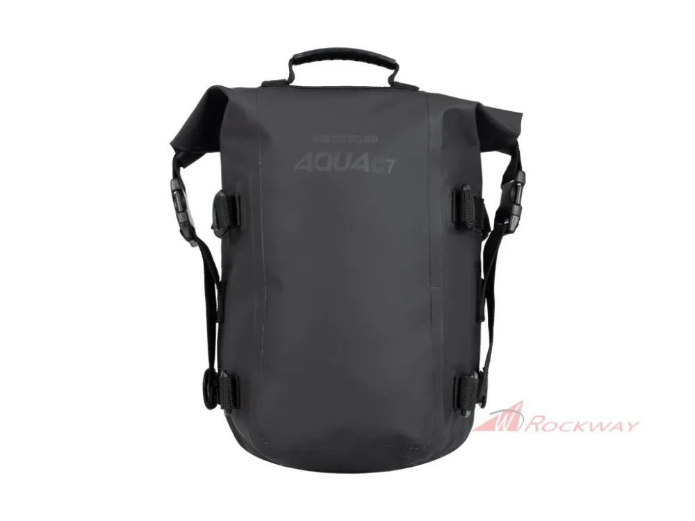 Speciální Cena brašna na padací rám AQUA C7 crash bar bag, OXFORD (černá, objem 7l)- 5A