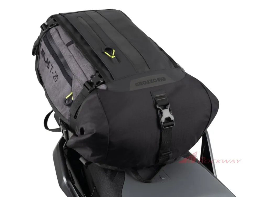Tovární Cena brašna na sedadlo spolujezdce Atlas T-20 Advanced Tourpack, OXFORD (šedá, objem 20 l)- 5A