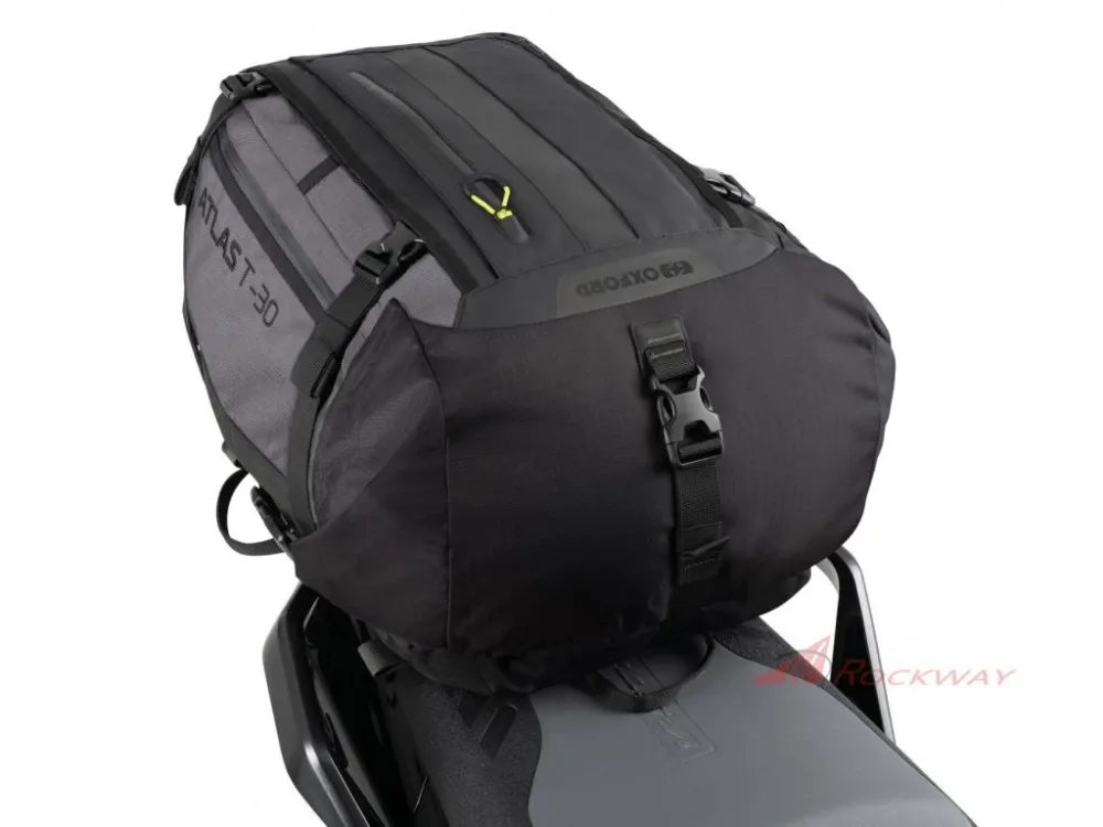 brašna na sedadlo spolujezdce Atlas T-30 Advanced Tourpack, OXFORD (šedá, objem 30 l)- 5A Aktuální