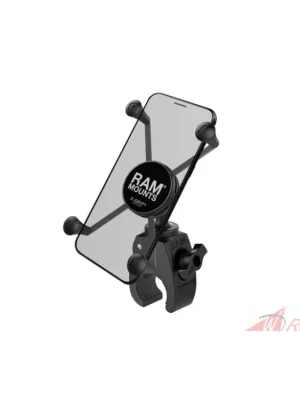 kompletní sestava držáku pro velké mobilní telefony X-Grip se "Snap-Link Tough-Claw" upínaním na řidítka, RAM Mounts- modrá/šedá/Materiál: 97% PES/3% hovězí kůže/podšívka 100% PES/Velikost: 36 Ověřený