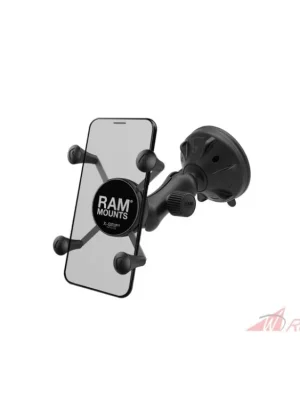 Hit Sezóny kompletní sestava univerzálního držáku mobilního telefonu X-Grip s přísavkou na sklo, rameno 70 mm, RAM Mounts- 5A