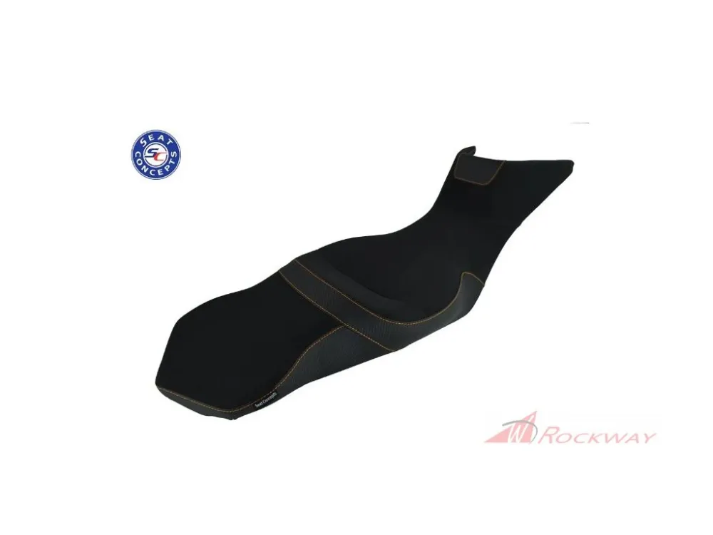 Kup Teď Kompletní sedlo Seat Concepts Comfort - Two-Up | Ktm 790/890 Adventure R (2019+)- Černé prošívání/Možnosti potahu: Carbon Fiber Sides / Diamante Vinyl Top