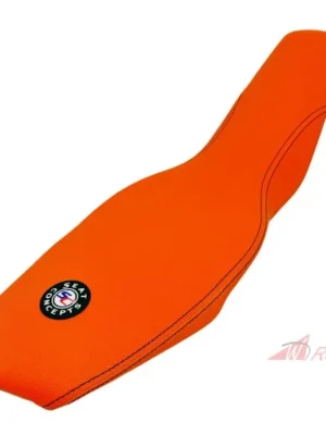 Kompletní sedlo Seat Concepts Comfort | KTM 690 SMC / Enduro R (2019+)- Černé prošívání/Možnosti potahu: Orange Semi-Grip Sides / Orange Semi-Grip Top Sezónní Sleva
