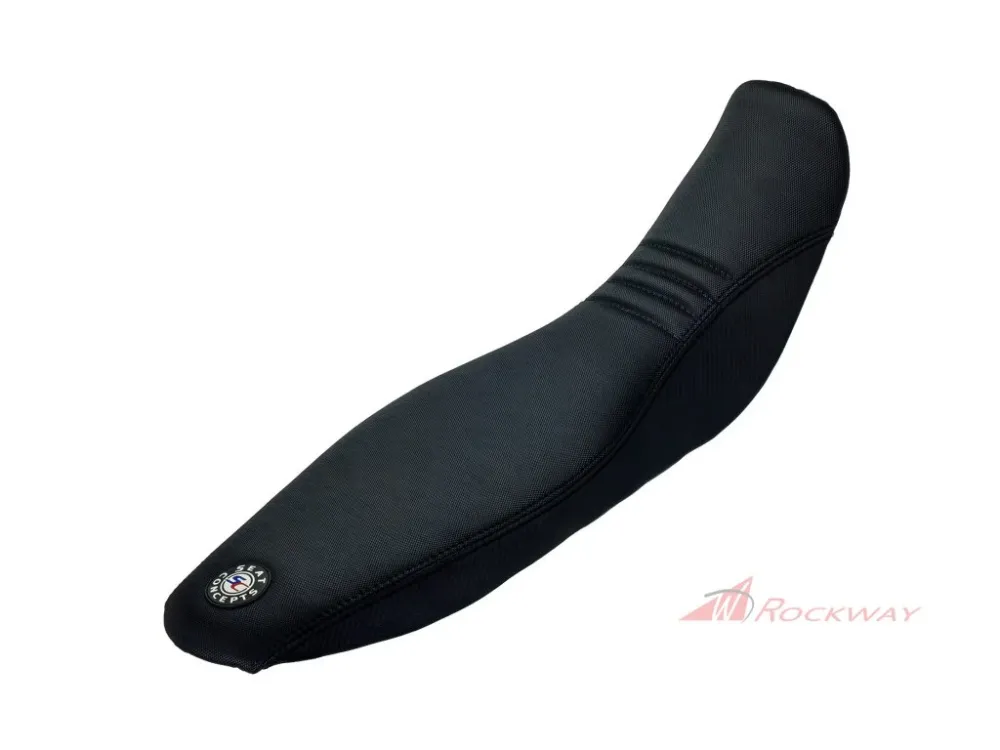 Kompletní sedlo Seat Concepts Comfort | Suzuki (2025+) DR-Z4S/M- Kompletní sedlo/Možnosti potahu: Black Carbon Fiber Sides / Black Semi-Grip Top Cenový Hit