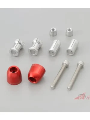 Cenový Hit Koncovka řídítek PINO-1 14-19 mm červená- uni