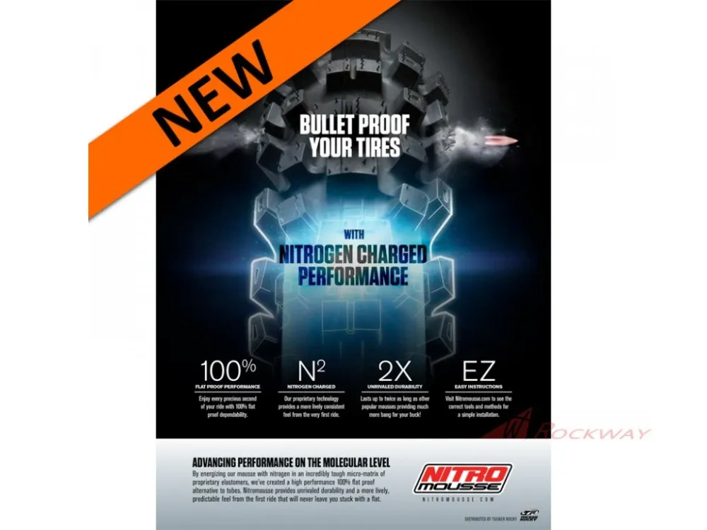 Zlevněný Nitro Mousse Nuetech USA - pěnová výplň kola 110/100-18- 5A