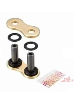 Nejprodávanější Nýtovací spojka řetězu D.I.D Chain 530ZVM-X2 ZJ Zlatá/Zlatá- 5A