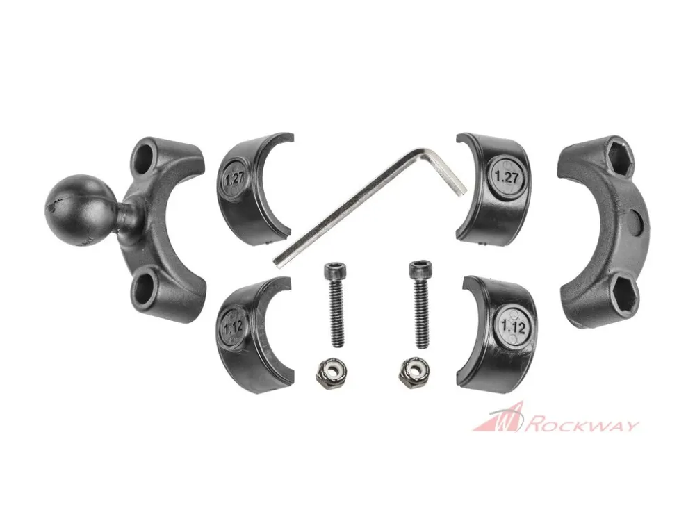 objímka "Torque" pro průměr 28,56 - 38,1 mm, RAM Mounts- 5A Rychlé Dodání