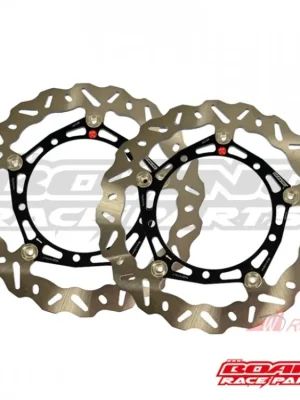 Akce Přední brzdové kotouče Braking wave / Yamaha T7- Červená