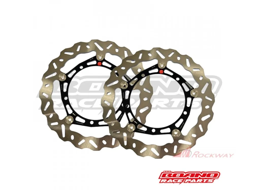 Akce Přední brzdové kotouče Braking wave / Yamaha T7- Červená