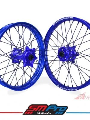 Sada kol 21" x 1,60 a 18" x 2,15 | Husqvarna TC/FC/TE/FE 125-530 (2014 +)- Stříbrná/Barva nipple: Nikl ocel/Barva ráfku: Lesk černá Tovární Cena