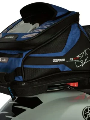 Cenová Bomba Tank bag OXFORD Q4R (QR systém - rychloupínací systém na víčka nádrže)- 5A