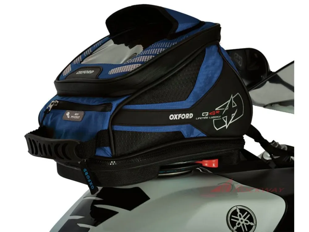 Cenová Bomba Tank bag OXFORD Q4R (QR systém - rychloupínací systém na víčka nádrže)- 5A
