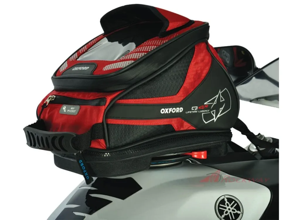 Zlevněný Tank bag OXFORD Q4R (QR systém - rychloupínací systém na víčka nádrže)- 5A