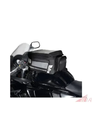 Sleva tankbag na motocykl F1 s popruhy, OXFORD (černý, objem 18 l)- 5A
