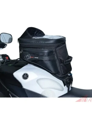 tankbag na motocykl S20R Adventure s popruhy, OXFORD (černý, objem 20 l)- 5A Vysoce Kvalitní