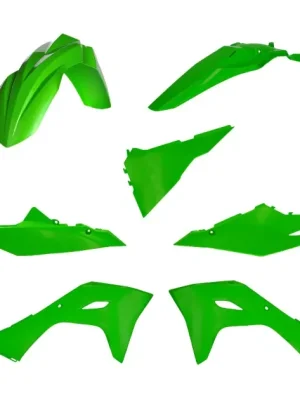 Novinka Sada plastů pro KAWASAKI KXF450 24-26, KXF250 25-26 zelená