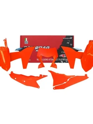 Sada plastů 6 dílů pasuje na KTM EXC/F 24- neon oranž Víkendová Akce