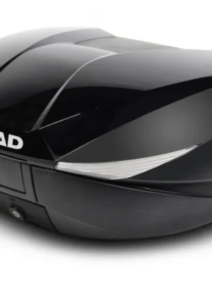 Nejprodávanější Vrchní kufr na motorku s barevným krytem SHAD SH58X Lesklá černá se zámkem PREMIUM
