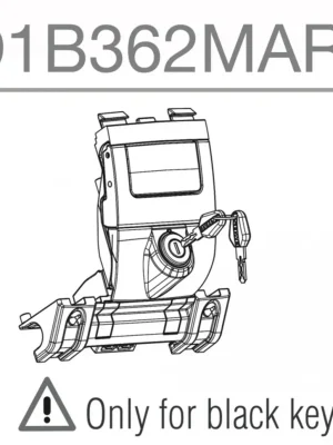 Zamykací mechanismus SHAD D1B362MAR pro SH35 a SH36 Nejlepší Cena