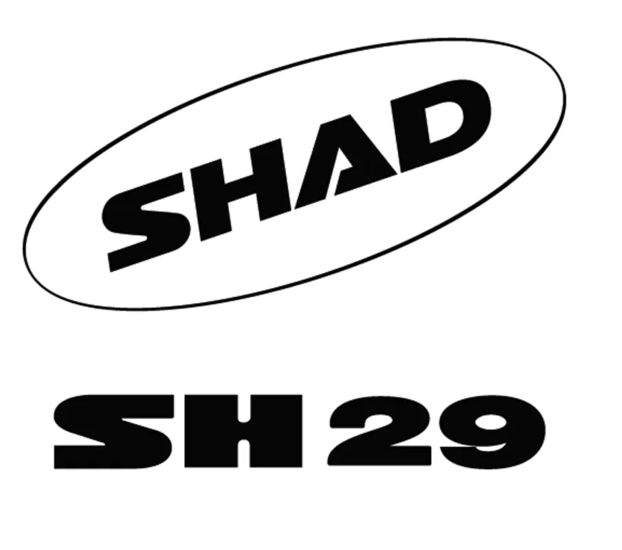 Samolepky SHAD D1B291ETR pro SH29 Oblíbený