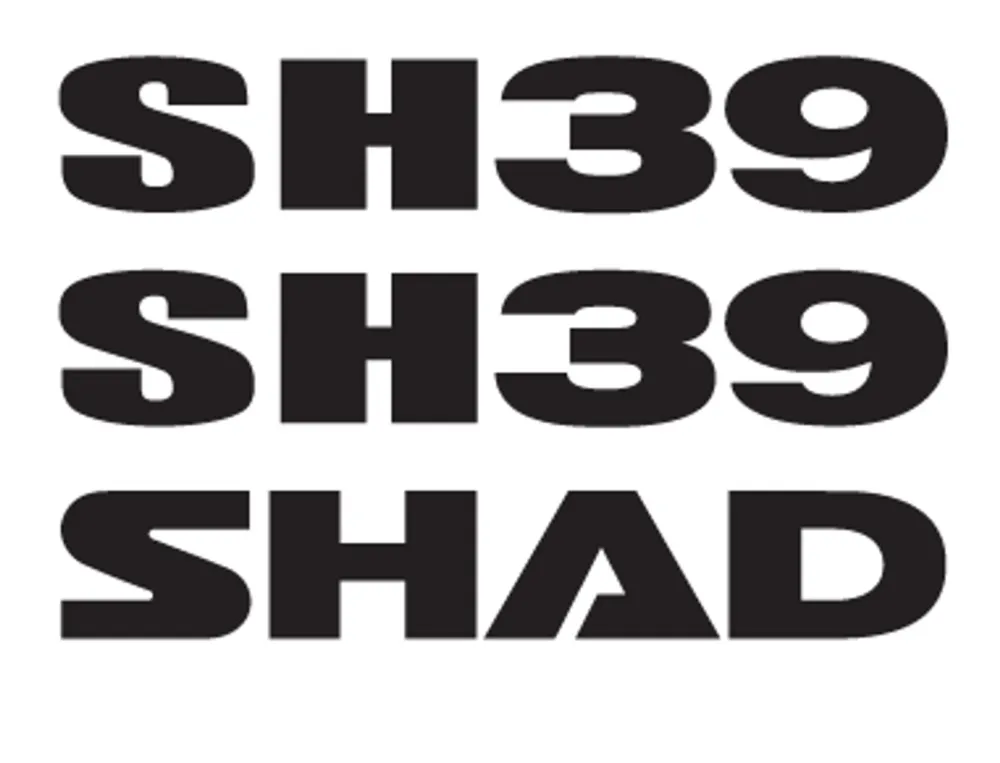 Levný Samolepky SHAD D1B39ETR pro SH39